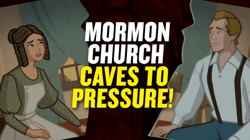 Mormon Church Caves to Pressure