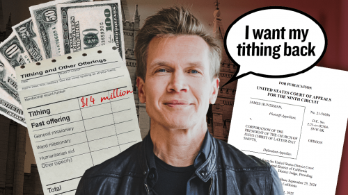 James Huntsman - I want my tithing back